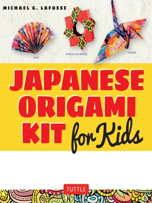 cover image of Japanese Origami Kit for Kids Ebook
